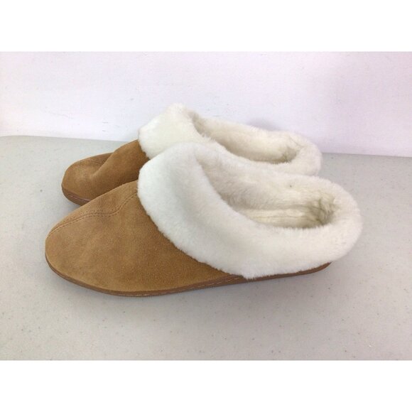 Minnetonka Suede Slippers Moccasins Womens 7/8 - Picture 2 of 6